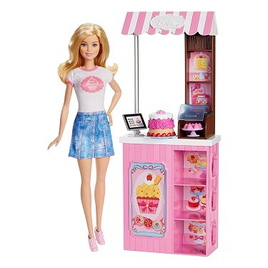 Đồ chơi quầy bán hàng lưu động Barbie DMC35