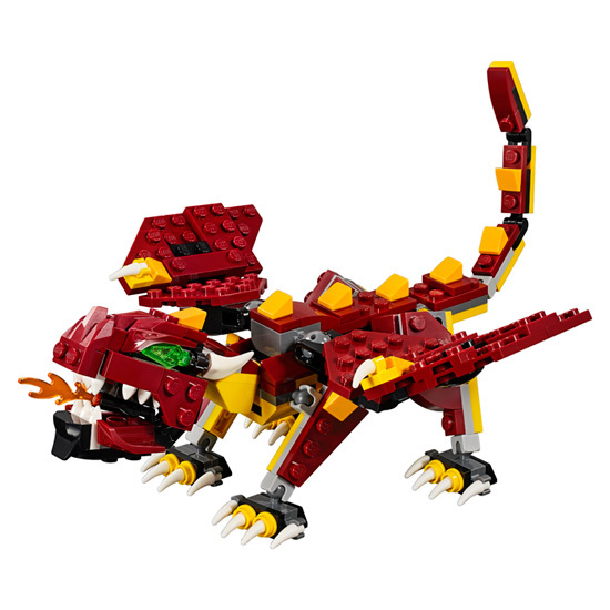 Đồ chơi rồng đỏ thần thoại Lego Creator - 31073 (223 chi tiết)