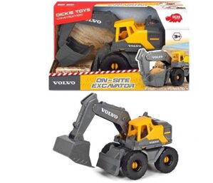 Đồ chơi xe xây dựng Dickie Toys Volvo On-site Hauler 203724001