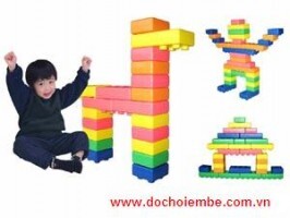 Đồ chơi xếp hình khối cho bé Happy Building Block LA542