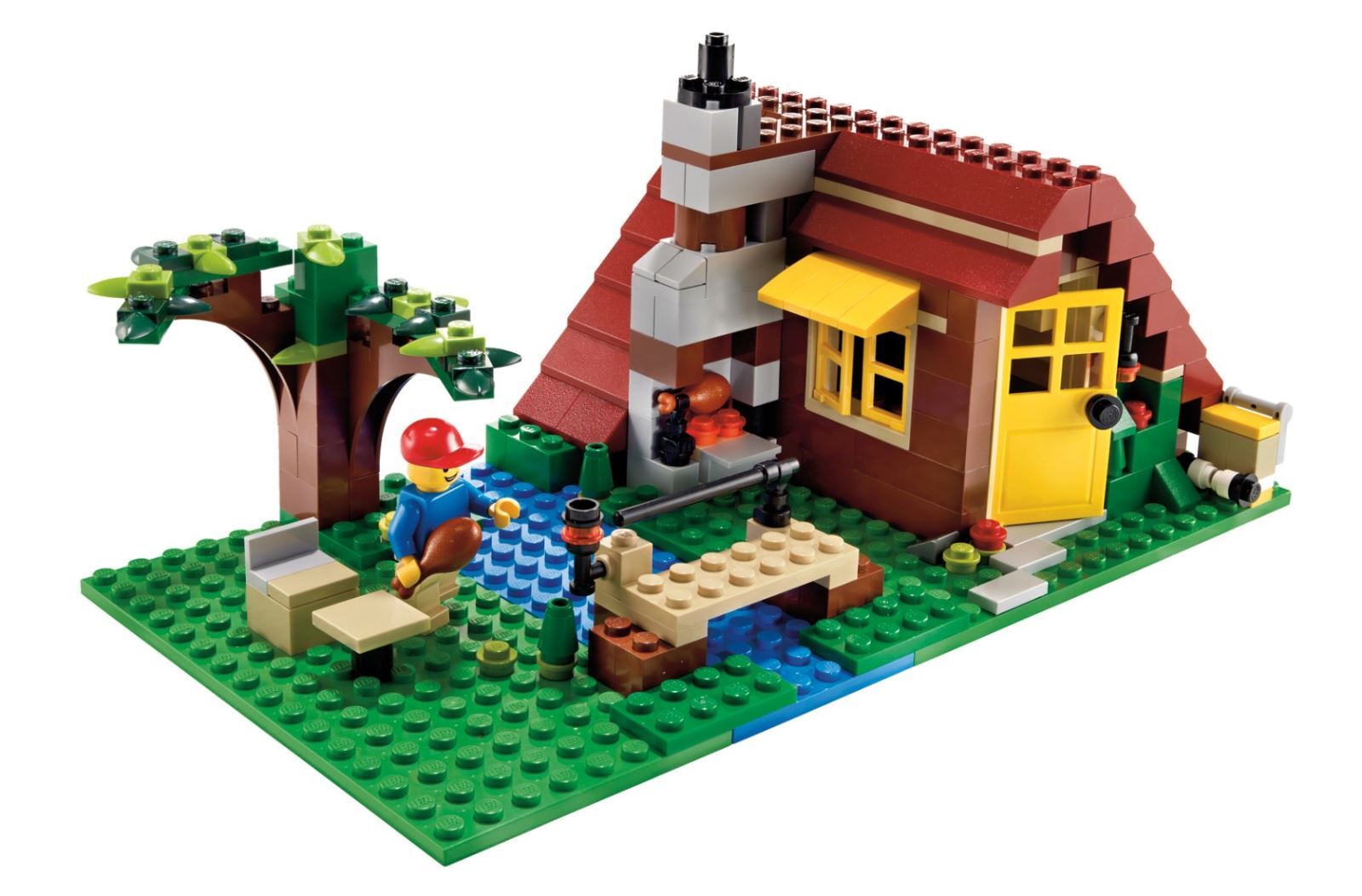 Bộ xếp hình Ngôi nhà gỗ Lego Creator 5766