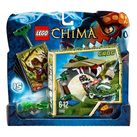 Bộ xếp hình Hầm cá sấu Lego Chima 70112