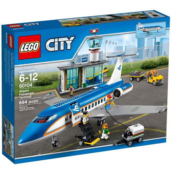 Đồ chơi xếp hình Lego City 60104 Ga Sân Bay
