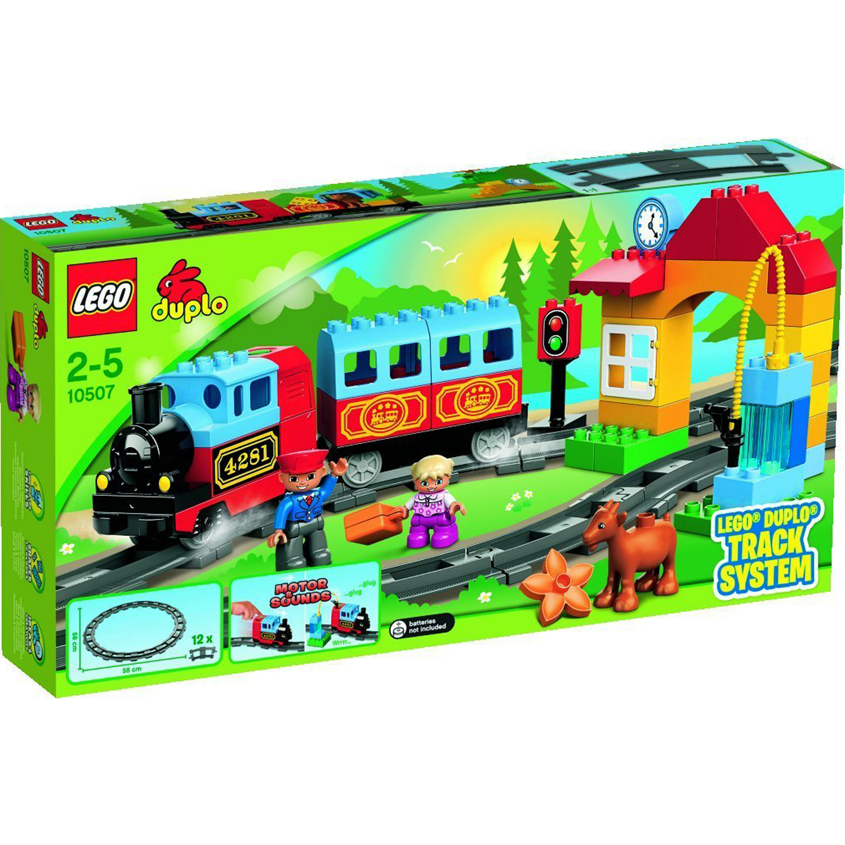 Bộ xếp hình Eisenbahn Starter Set Lego Duplo 10507