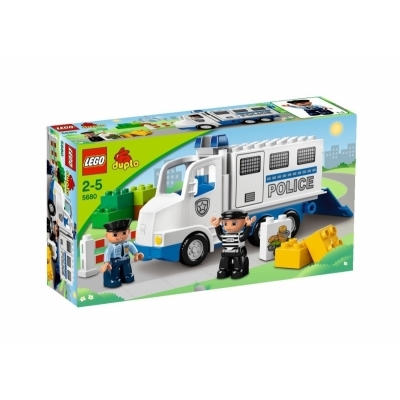 Bộ xếp hình Xe tải cảnh sát Lego Duplo 5680