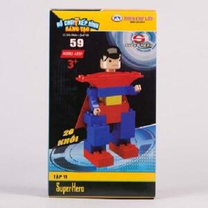 Đồ chơi xếp hình Nhựa Chợ Lớn M1082-LR59