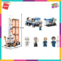Đồ chơi xếp hình Qman 1140 - Vụ phóng tên lửa