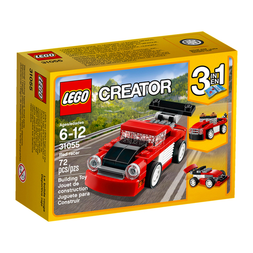 Đồ chơi xếp hình Xe đua đỏ mini Lego Creator 31055