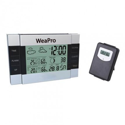 Nhiệt ẩm kế điện tử không dây WeaPro WP002 (WP-002)