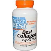 Doctors Best Collagen Types 1 & 3 Với Hàm Lượng 1000 mg - 180 viên