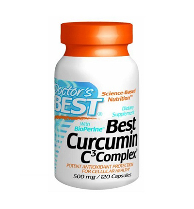 Doctor's Best Curcumin C3 Complex - Viên uống chiết xuất từ nghệ và tiêu đen hỗ trợ điều trị ung thư, các bệnh về gan và chống lão hóa, 120 viên, 500 mg