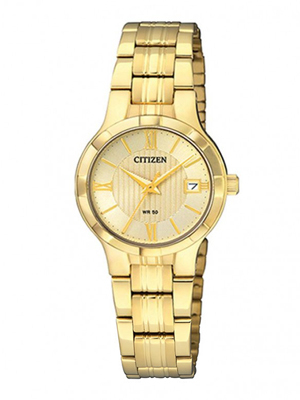 Đồng hồ Citizen nữ dây kim loại EU6022