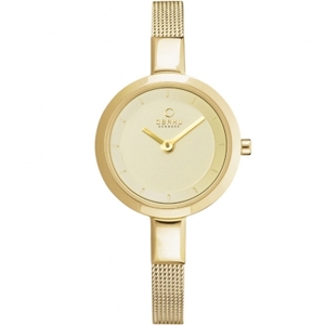 Đồng hồ đeo tay nữ dây kim loại Obaku V129LXGGMG