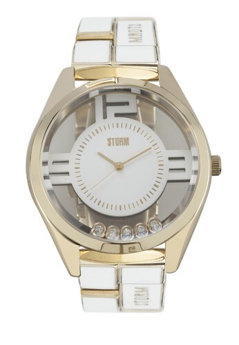 Đồng hồ đeo tay nữ Storm - PIZAZ GOLD WHITE