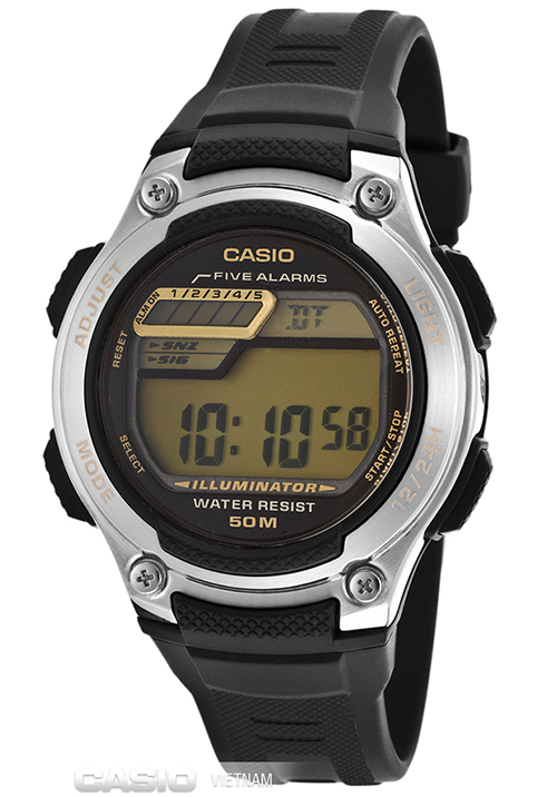 Đồng hồ điện tử Casio W-212H-9A