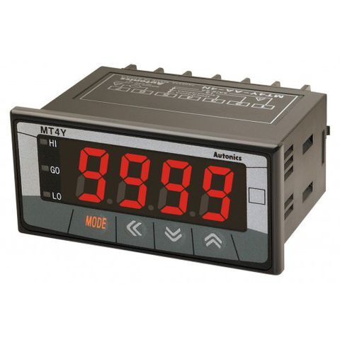 Đồng hồ đo điện áp AC Autonics MT4Y-AV-43 72x36mm