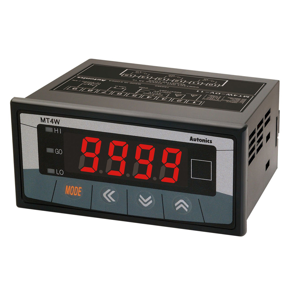 Đồng hồ đo điện áp DC Autonics MT4W-DV-47