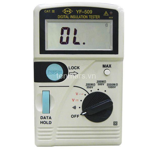 Đồng hồ đo điện trở cách điện Tenmars YF-509