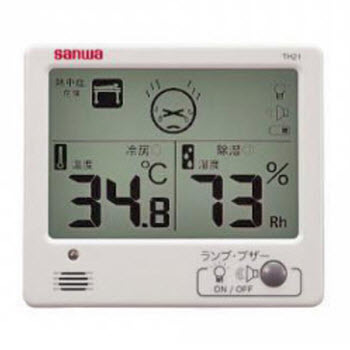 Đồng hồ đo nhiệt độ / độ ẩm Sanwa TH21