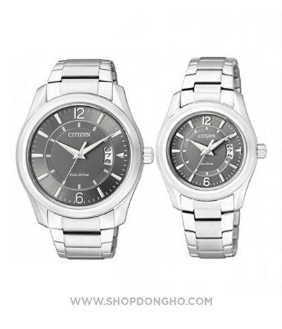 Đồng hồ đôi Citizen AW1030-50H và FE1010-57H