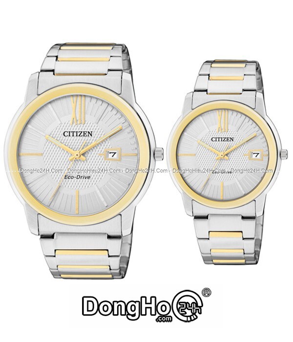 Đồng hồ đôi Citizen AW1214-57A và FE6014-59A