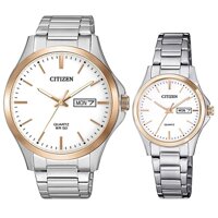 Đồng hồ đôi Citizen BF2006-86A + EQ0596-87A