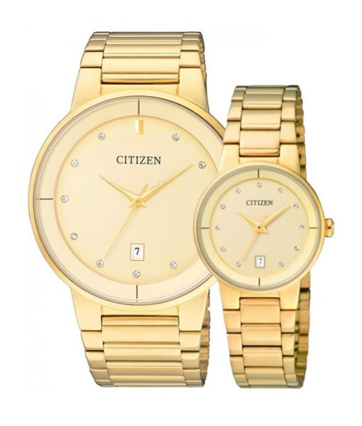 Đồng hồ đôi Citizen BI5012-53P - EU6012-58P