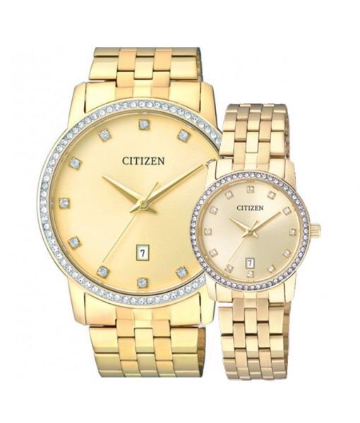 Đồng hồ đôi Citizen BI5032-56P-EU6032-51P