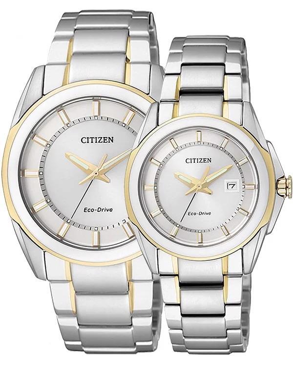 Đồng hồ đôi Citizen BM6725-56A và EW1515-51A