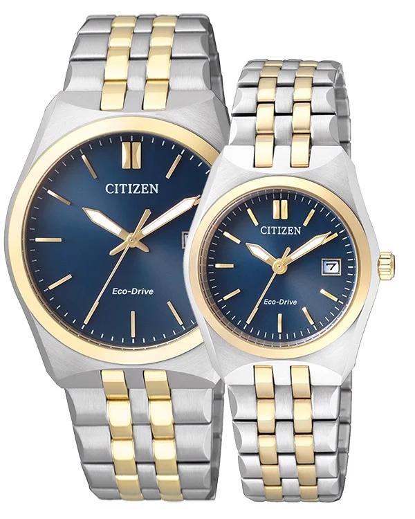 Đồng hồ đôi Citizen BM7334-66L và EW2294-61L