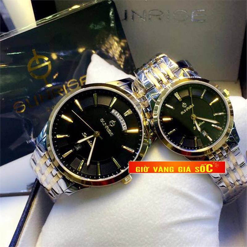 Đồng hồ đôi Sunrise DML770SWA-1SG