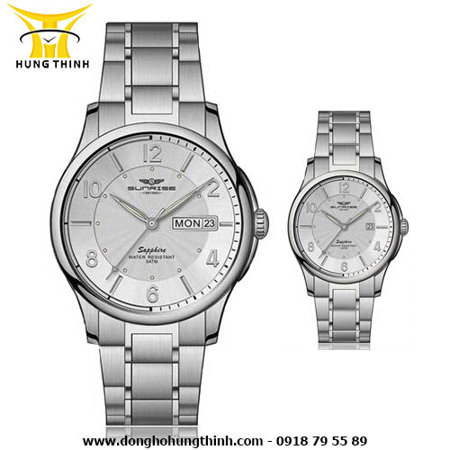 Đồng hồ đôi Sunrise SG8741.1102+SL8741.1102
