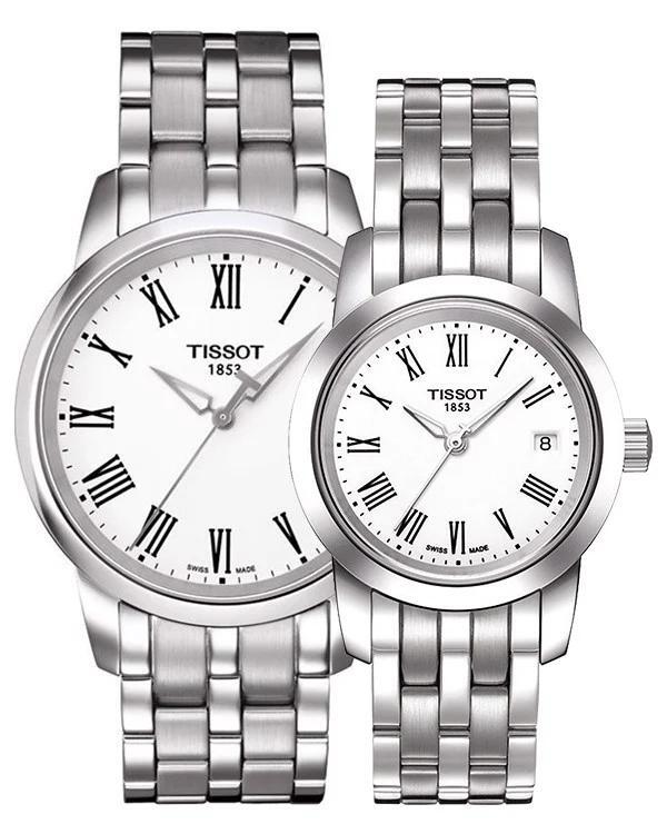 Đồng hồ đôi Tissot T033.410.11.013.01 va T033.210.11.013.00