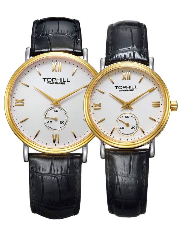 Đồng hồ đôi Tophill TA021G.PB2297 + TA021L.PB2297