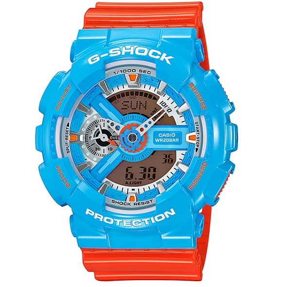 Đồng hồ G-Shock nam dây nhựa Casio GA-110NC-2ADR