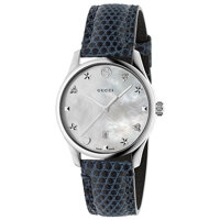 Đồng Hồ Gucc G-Timeless Blue Leather YA1264049