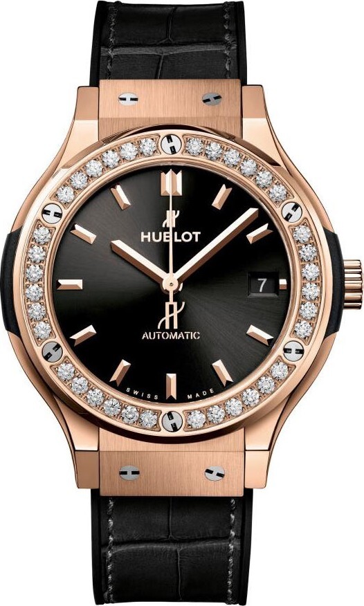 Đồng hồ Hublot Classic Fusion King Gold Diamonds 565.OX.1480.LR.1204 38mm