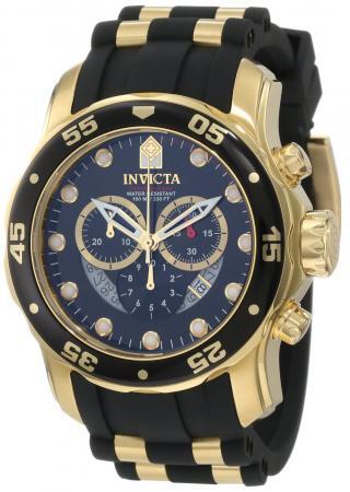 Đồng hồ Invicta Men's 6981 Pro Diver Collection Chronograph Black Dial Black Dress Watch