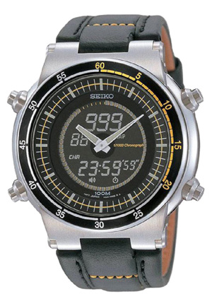 Đồng hồ kim nam dây da Seiko SNJ023P2