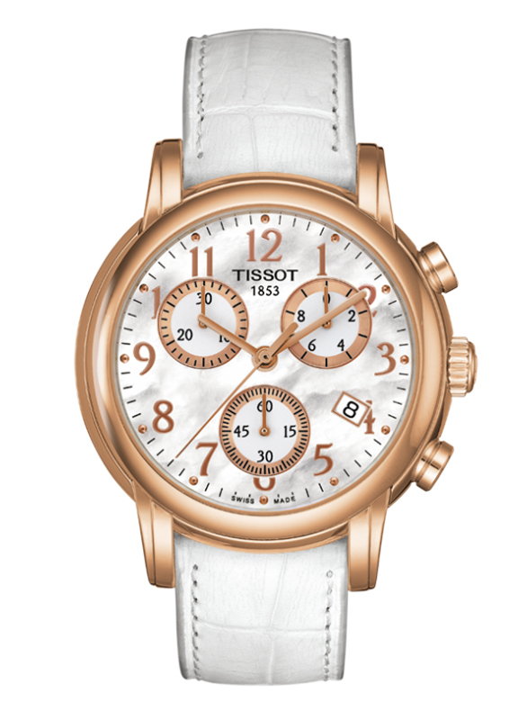 Đồng hồ kim nữ Tissot Dressport Chronograph T050.217.36.112.00