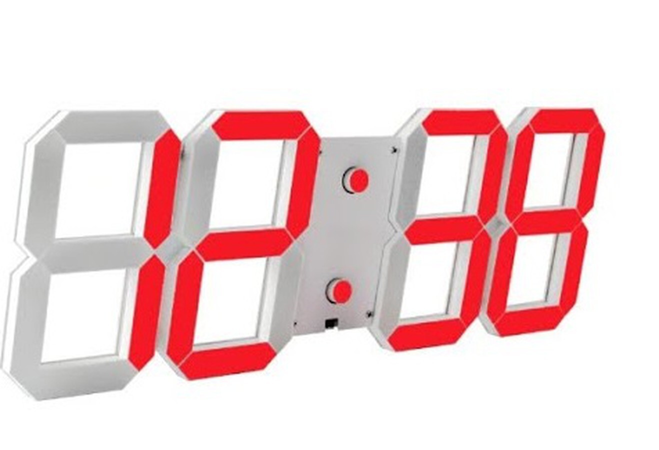 Đồng hồ LED 3D Smart Clock treo tường