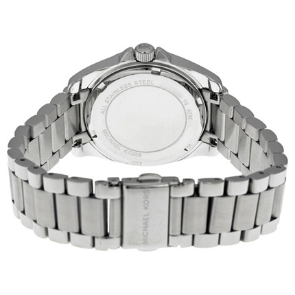 Đồng hồ Michael Kors Mini-size Blair Multi-function Glitz Watch, Silver-color Mk5612
