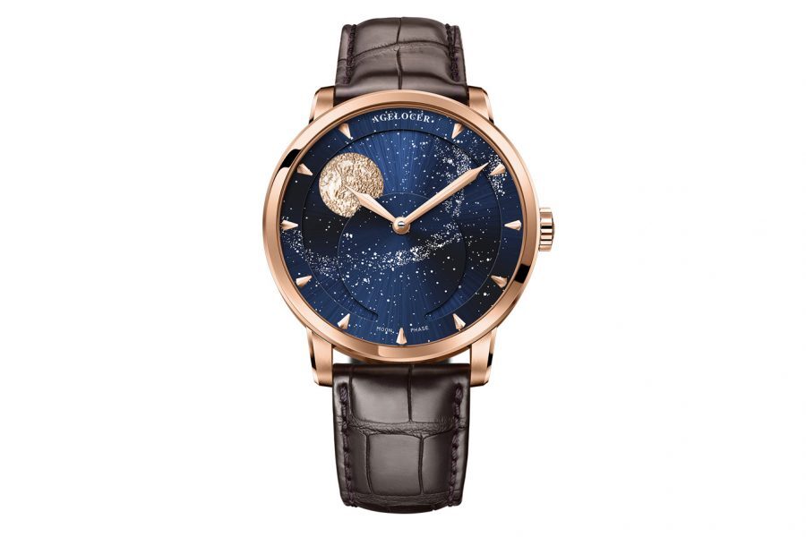 Đồng hồ nam Agelocer Moon Phases 6404D2