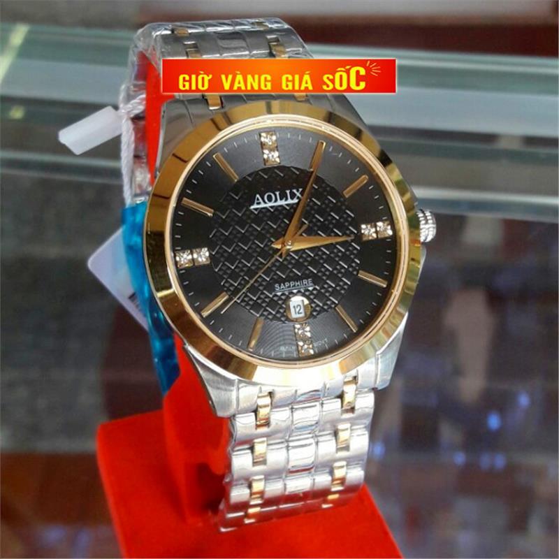 Đồng hồ nam Aolix Sapphire AL9123M-1SG