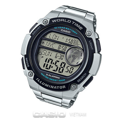 Đồng hồ nam Casio AE-2100WD-1AVDF