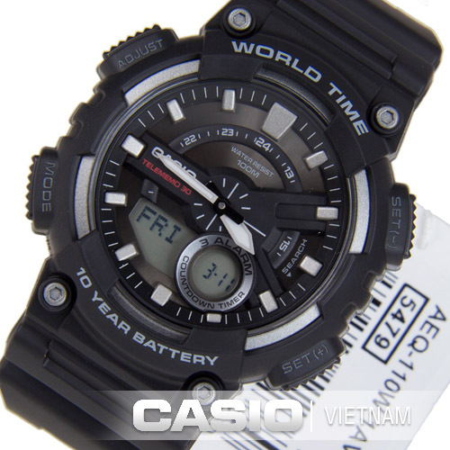 Đồng hồ nam Casio AEQ-110W
