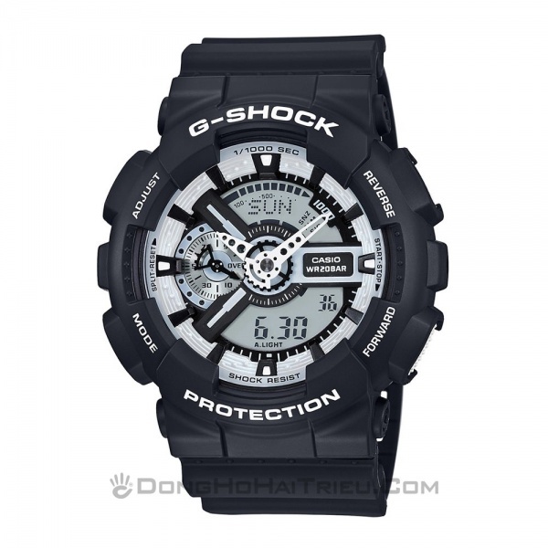 Đồng hồ nam dây cao su Casio G-Shock GA-110BW