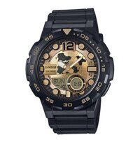 Đồng hồ nam dây cao su Casio Standard AEQ-100BW