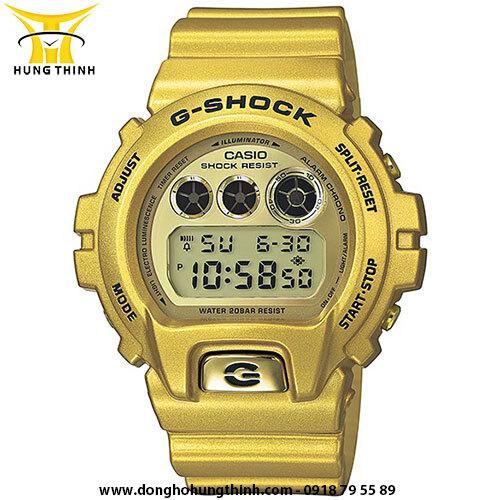 Đồng hồ nam dây cao su Casio G shock DW-6900GD