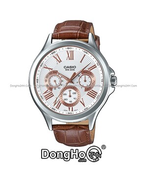 Đồng hồ nam dây da Casio MTP-E308L